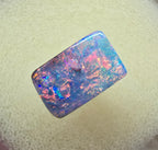A917 - Stunning pink & blue cushion cut