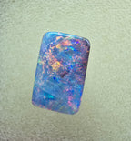 A917 - Stunning pink & blue cushion cut