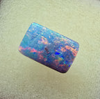 A917 - Stunning pink & blue cushion cut