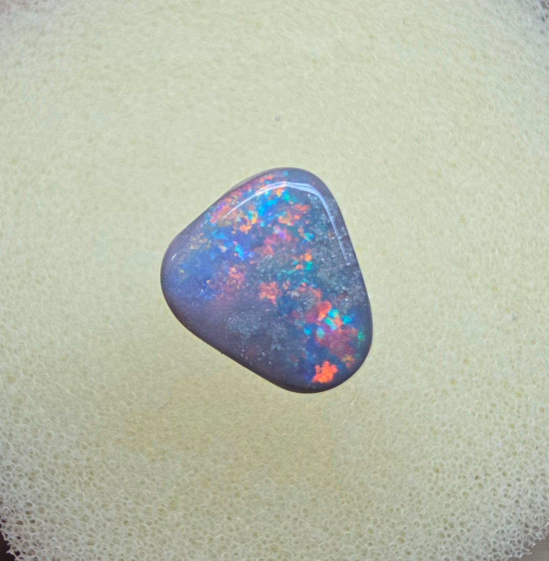 A928 - Drop cut dark opal stunner