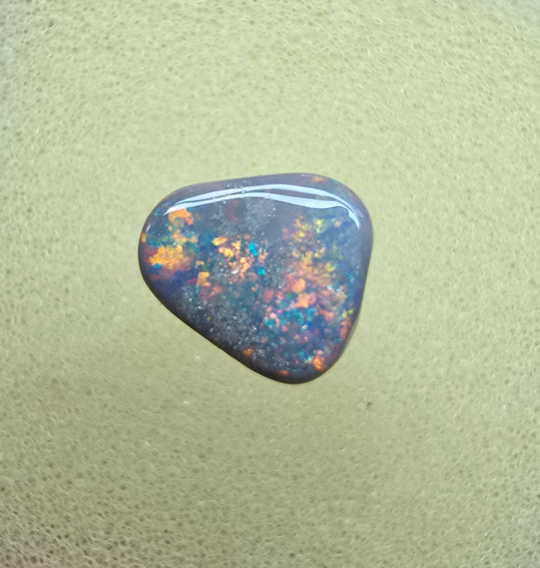 A928 - Drop cut dark opal stunner