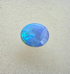 A935 - Super bright dark opal ring stone.