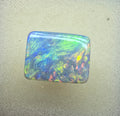 A940 - Stunning broad face cushion cut dark opal.