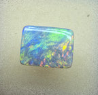 A940 - Stunning broad face cushion cut dark opal.