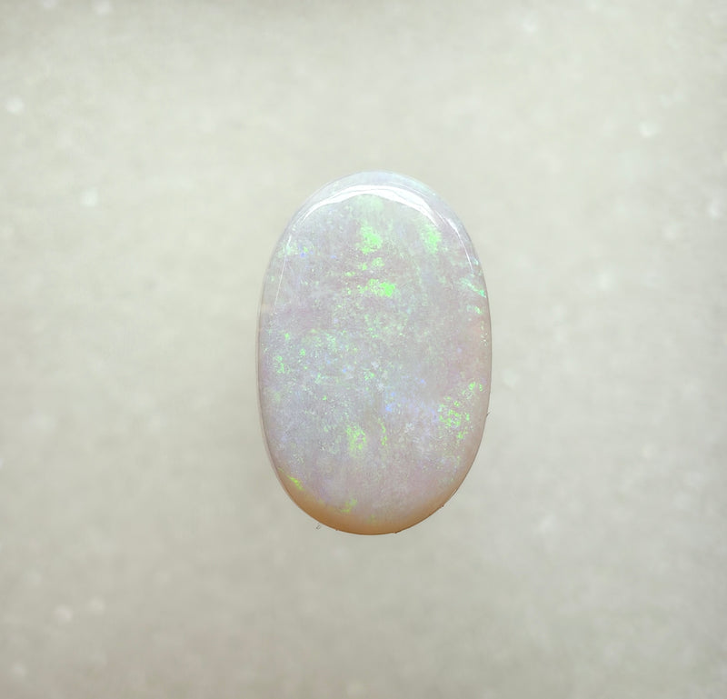 A958 - Large pearl white oval cut