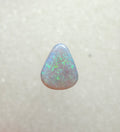 A960 - Sparkly green drop cut white opal
