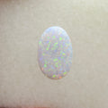 A965 - Stunning large oval cut white opal