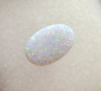 A965 - Stunning large oval cut white opal