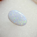 A965 - Stunning large oval cut white opal