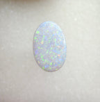 A965 - Stunning large oval cut white opal
