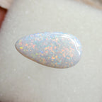 A966 - Brilliant & large drop cut white opal