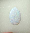 A967 - Sparkly double sided white opal dream