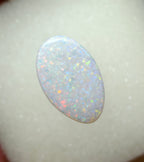 A967 - Sparkly double sided white opal dream