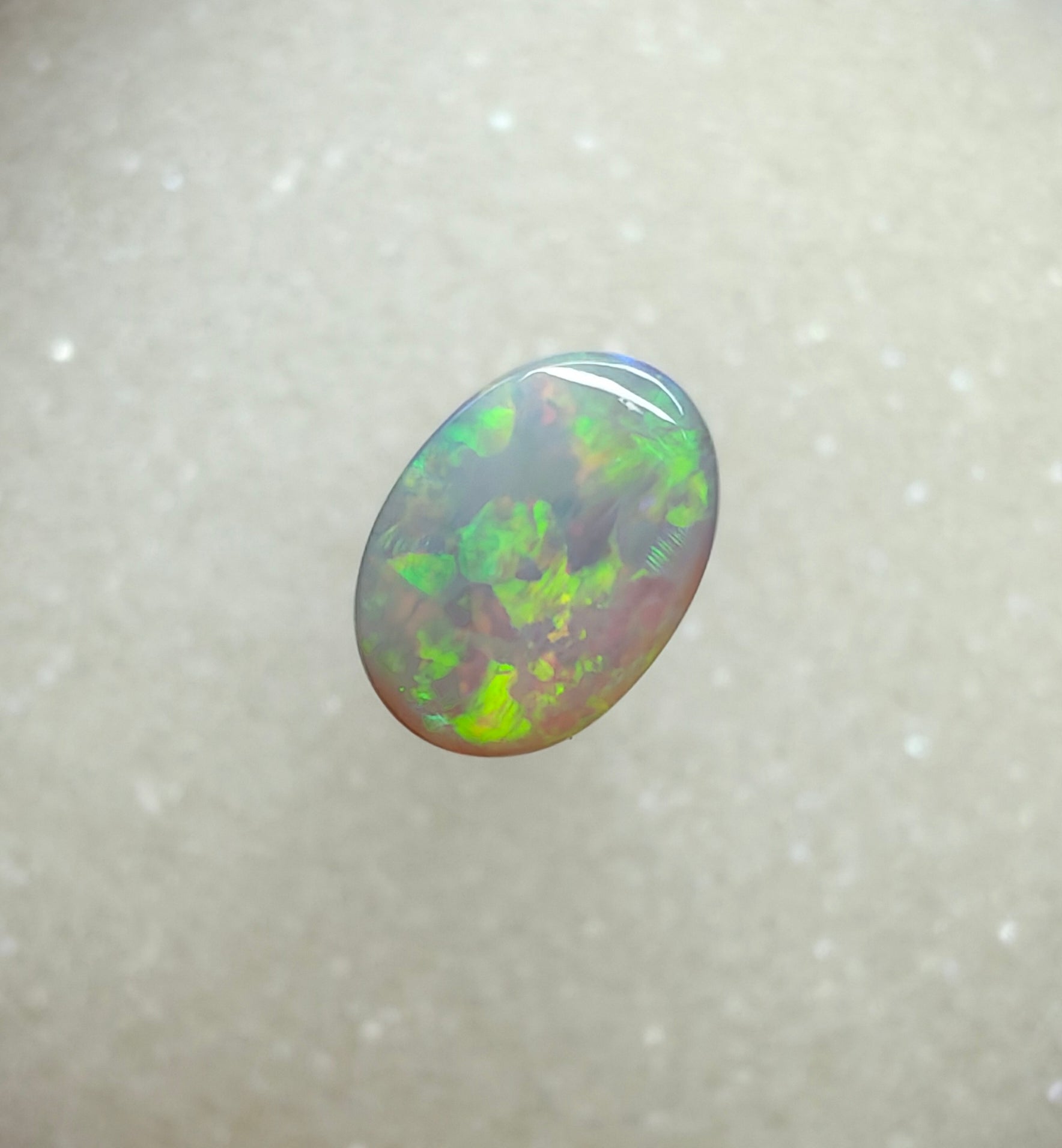 A981 - Oval cut stunning flagstone flash