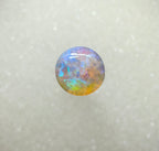 A982 - Round cut blue green crystal opal