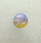 A982 - Round cut blue green crystal opal