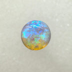 A982 - Round cut blue green crystal opal