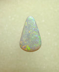 A984 - Large drop cut sparkly white opal