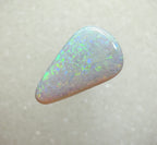 A984 - Large drop cut sparkly white opal