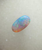A985 - Oval cut crystal opal beauty
