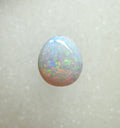 A996 - Large round cut pearl white opal.