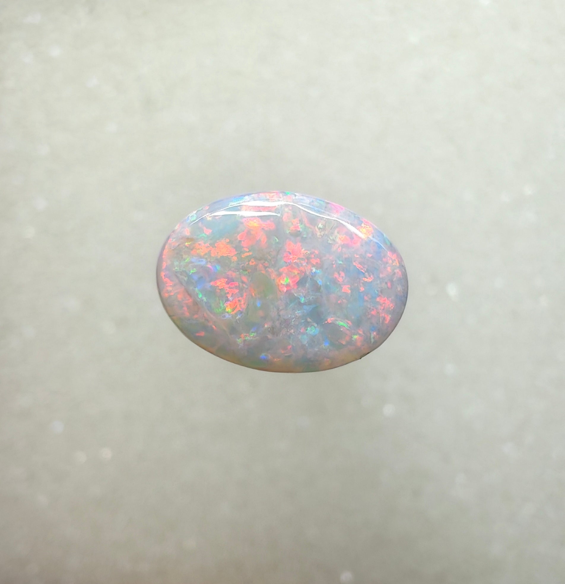 A997 - Brilliant gem grade white opal