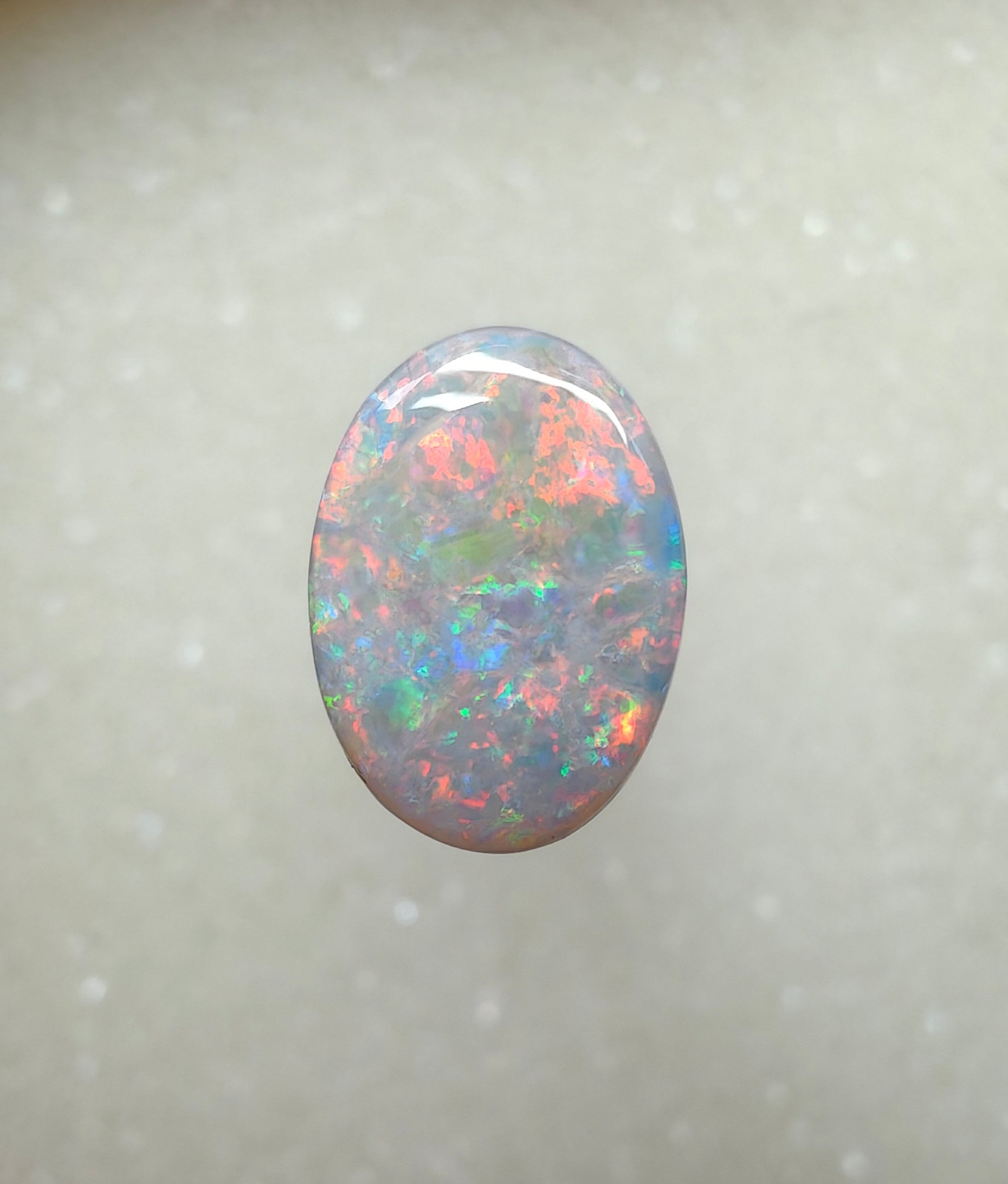 A997 - Brilliant gem grade white opal