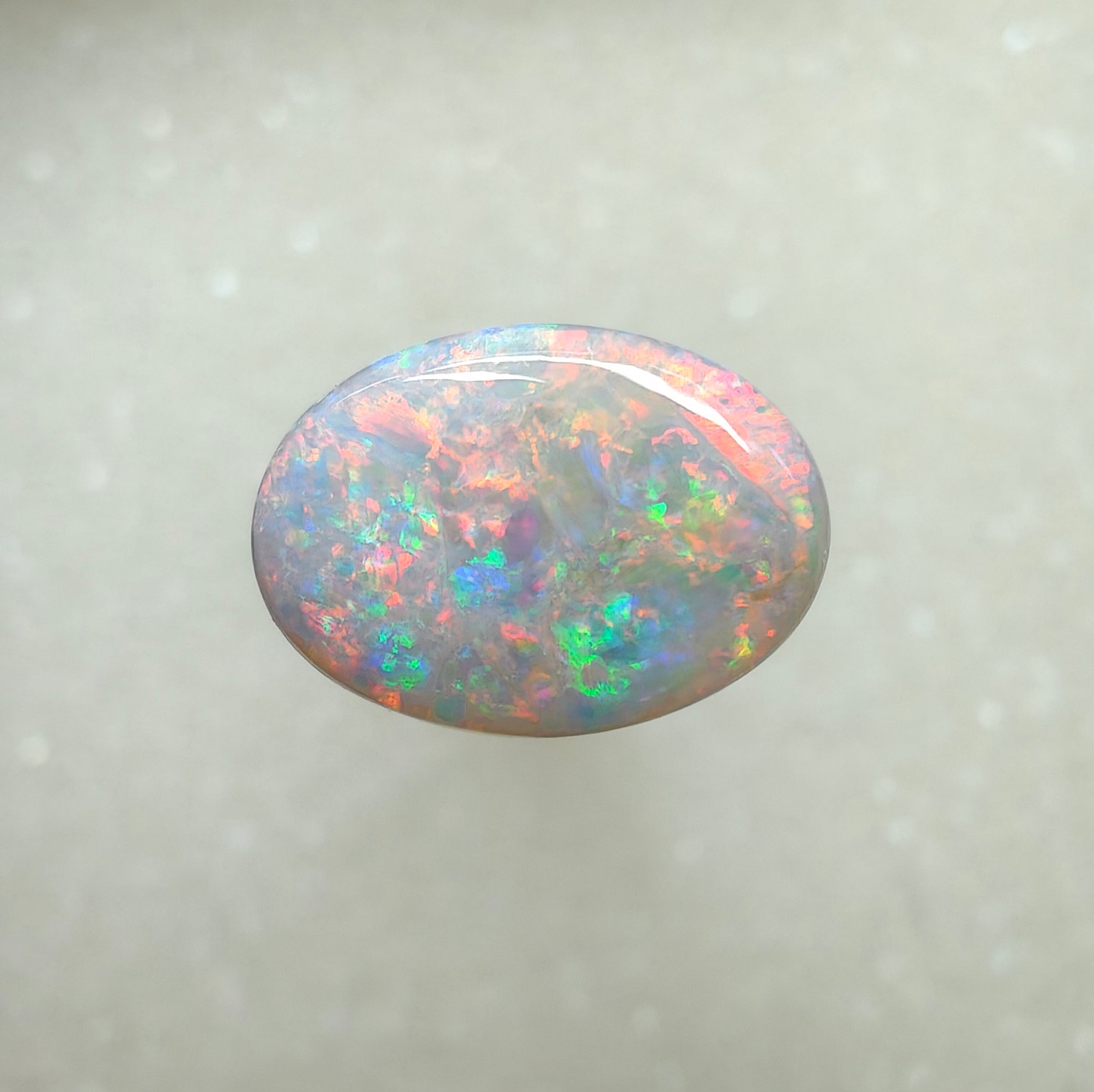A997 - Brilliant gem grade white opal