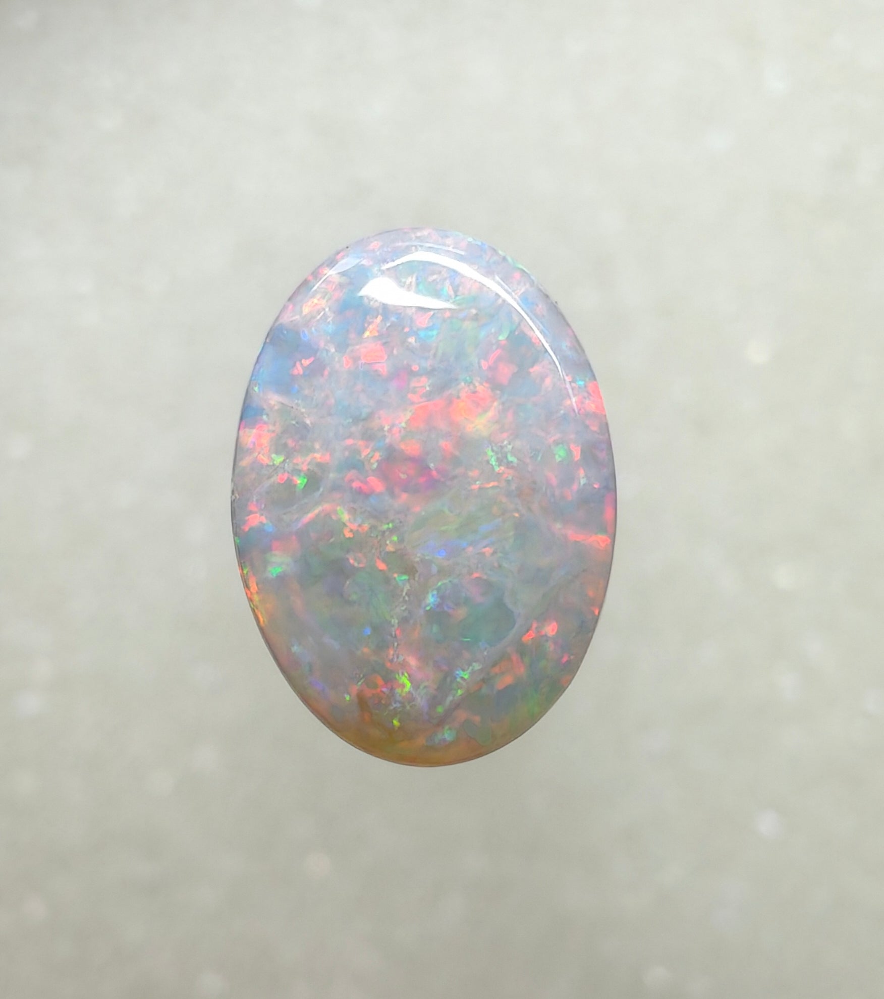 A997 - Brilliant gem grade white opal