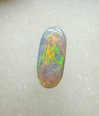 A998 - Rare dark crystal opal oval