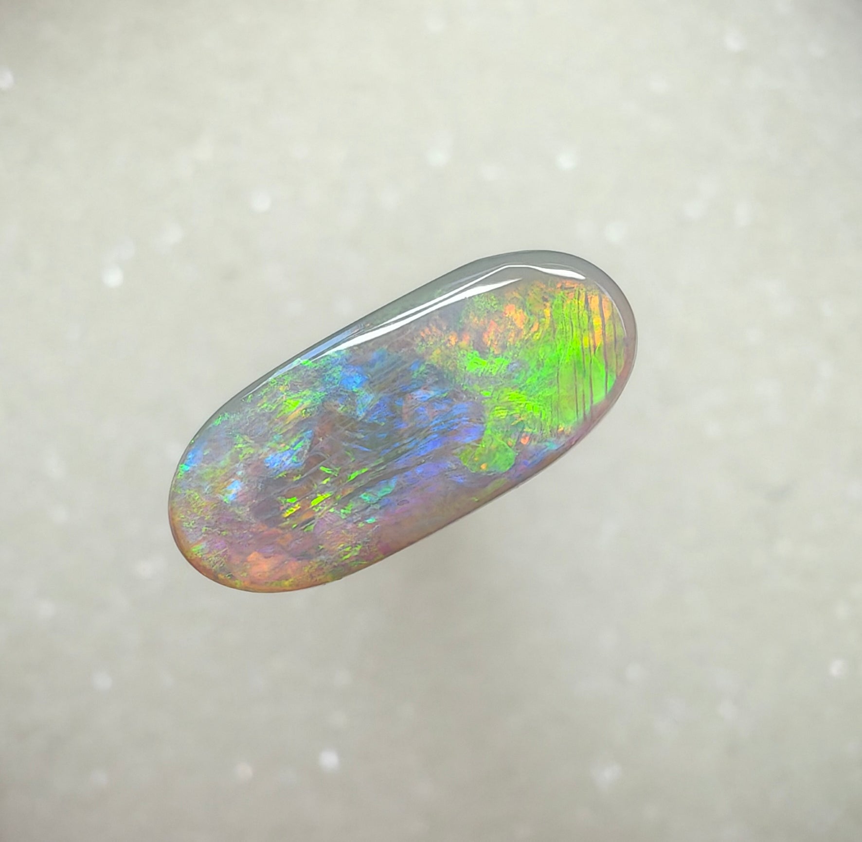 A998 - Rare dark crystal opal oval