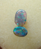 A1023 - Bright green ring stones