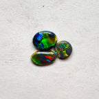 A1024 - Budget Black ring stone parcel.