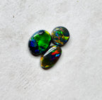 A1024 - Budget Black ring stone parcel.