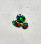 A1024 - Budget Black ring stone parcel.