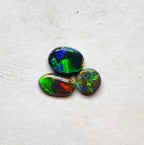 A1024 - Budget Black ring stone parcel.