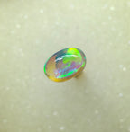 A1026 - Clean bright green crystal opal