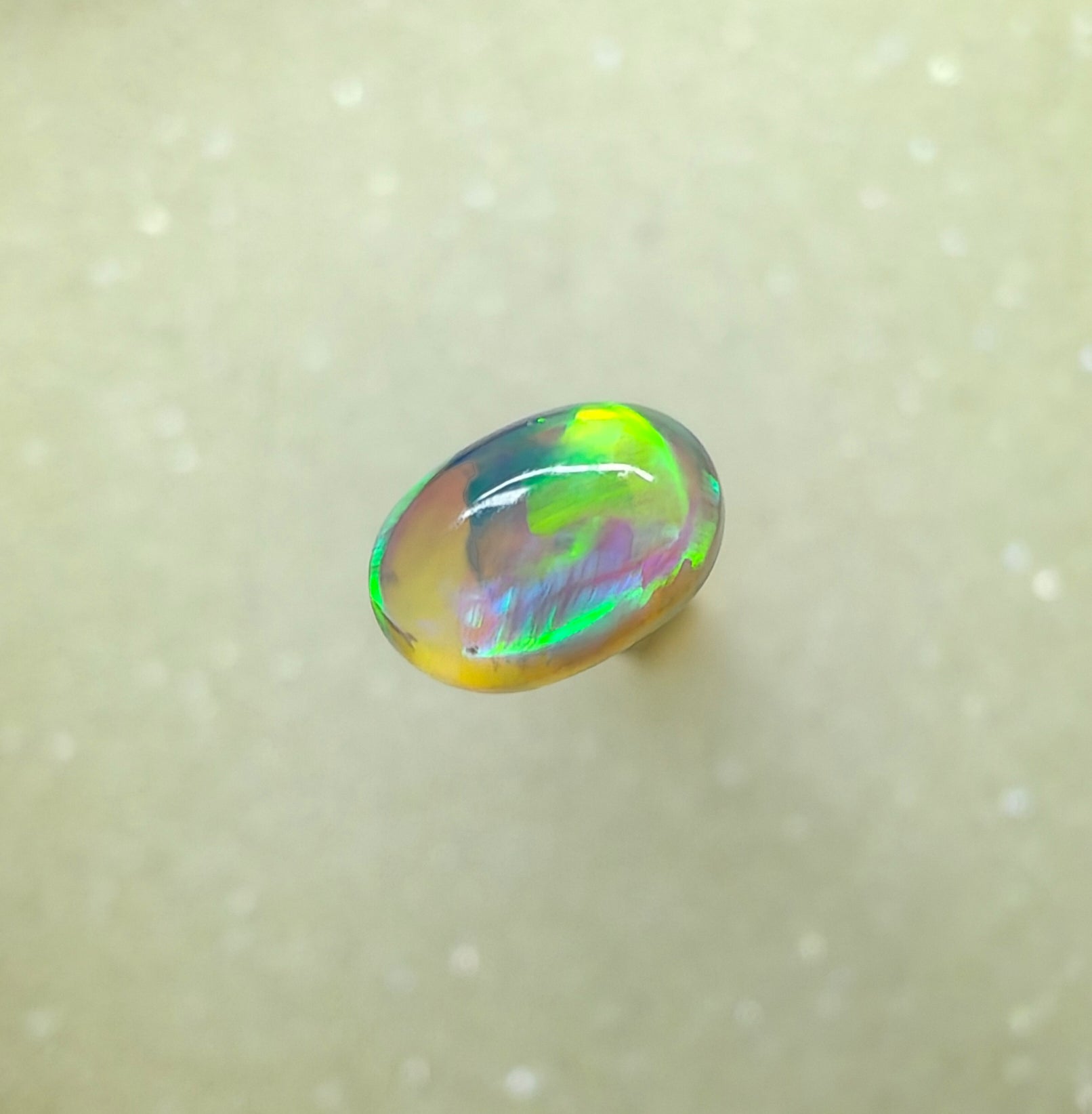 A1026 - Clean bright green crystal opal