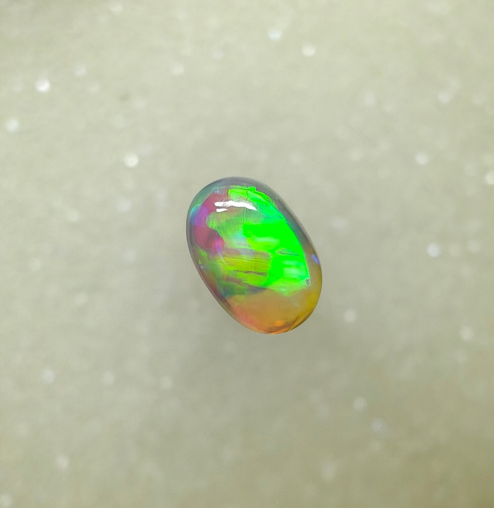 A1026 - Clean bright green crystal opal