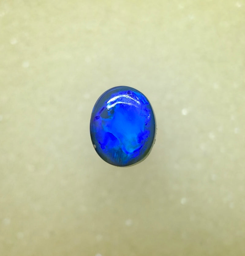 A1029 - Blue and purple shades on black opal