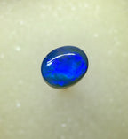 A1029 - Blue and purple shades on black opal