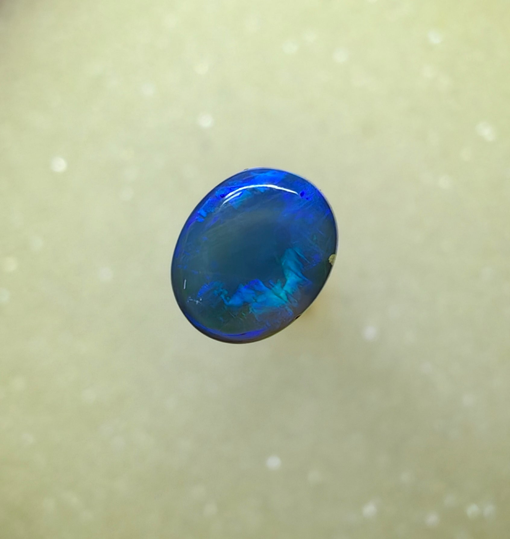 A1029 - Blue and purple shades on black opal