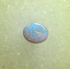 A1038 - Pink & blue ring stone beauty