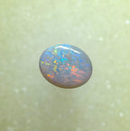 A1038 - Pink & blue ring stone beauty