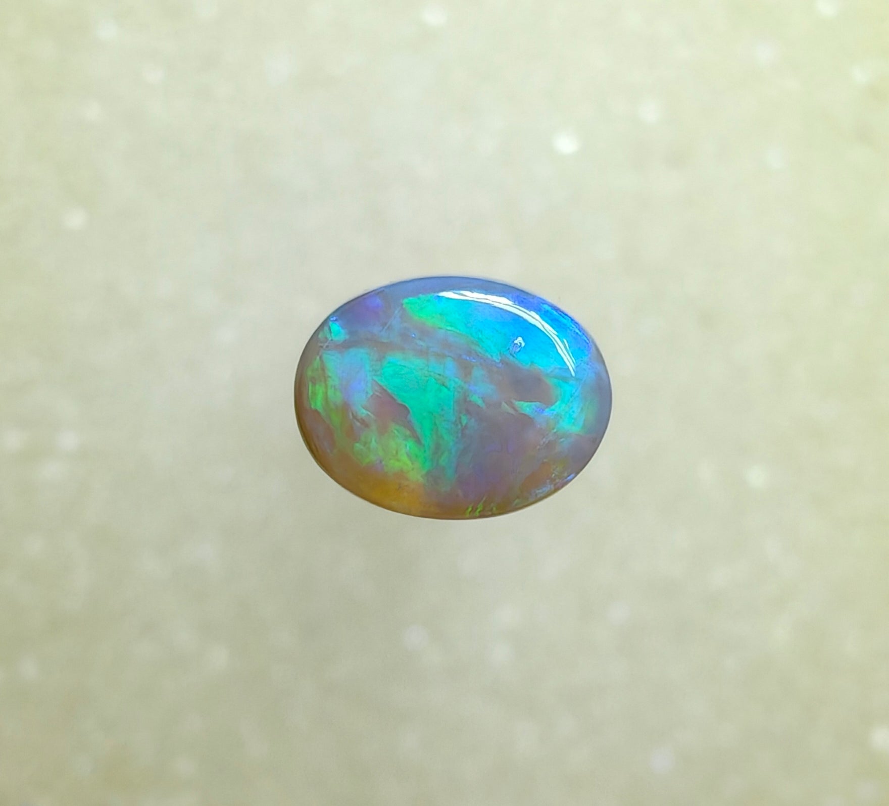 A1039 - Bright green and blue flagstone flash