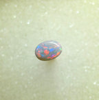 A1040 - Red flash ring stone