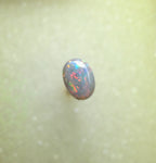 A1040 - Red flash ring stone