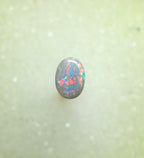 A1040 - Red flash ring stone
