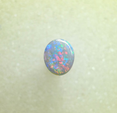 A1044 - Pink & blue round cut beauty