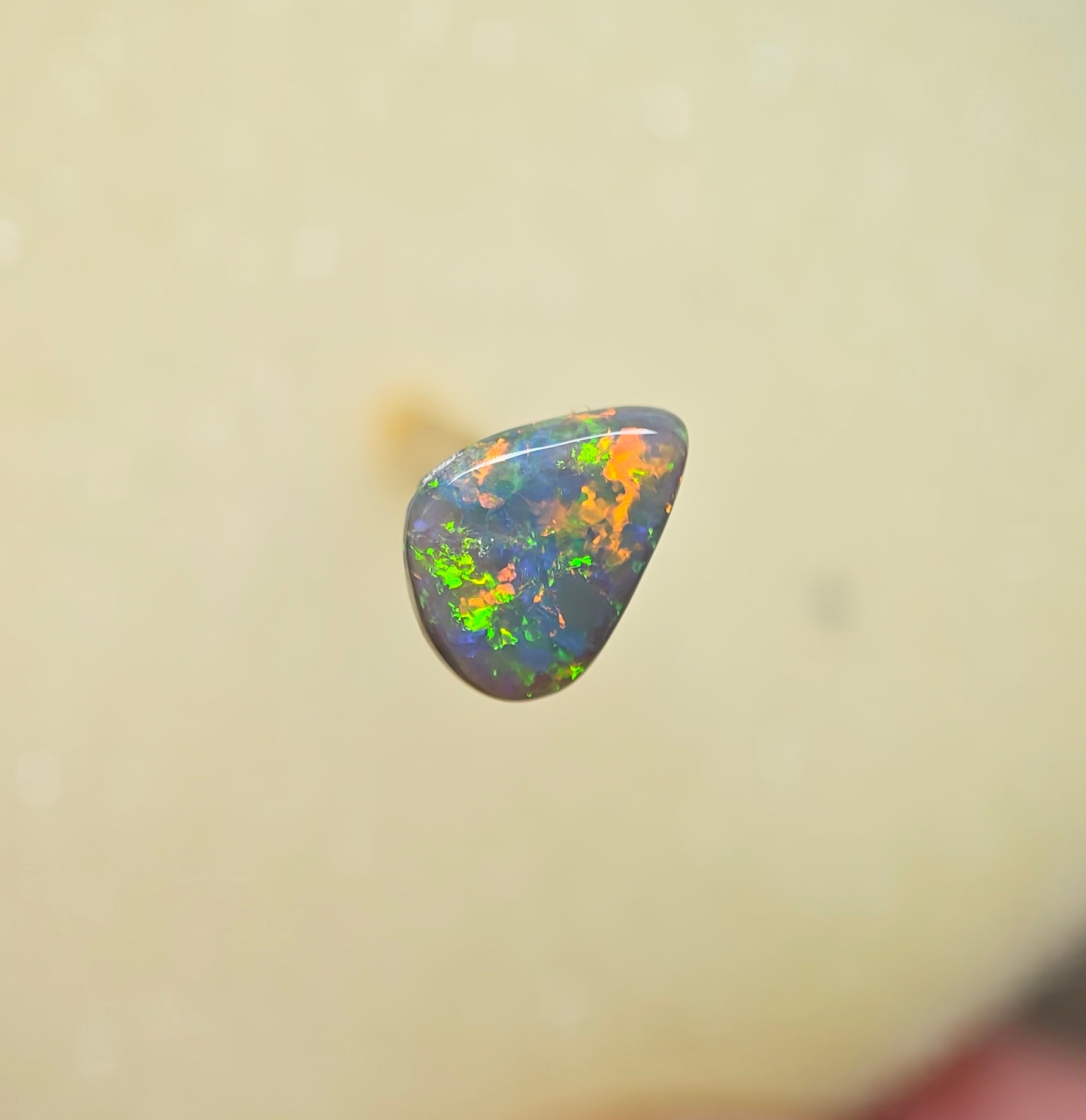 A1059 - Freeform dark opal stunner